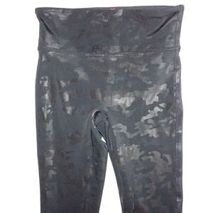 Spanx Look At‎ Me Now Camo Casual Seamless Leggings Black Size XS